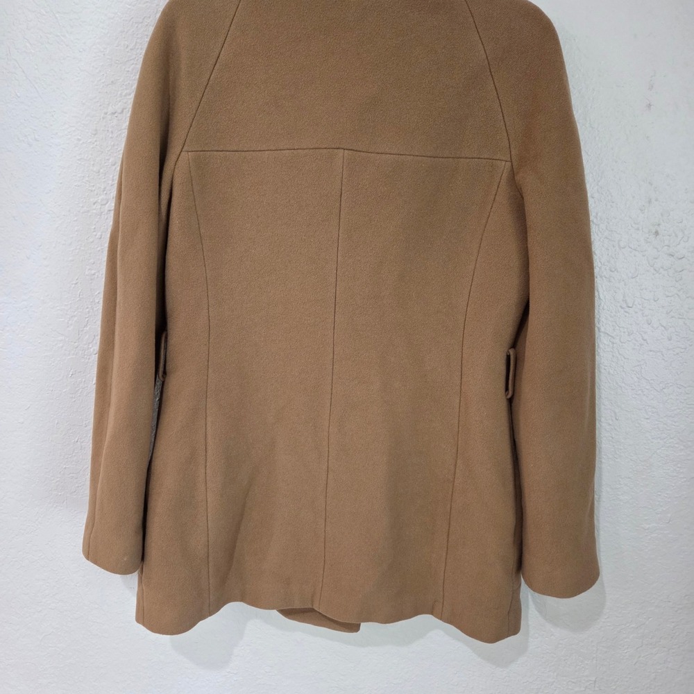 Wilfred‎ Peacoat Women's Large Wool Cashmere Deer Skin Double Breasted Luxury - Picture 12 of 16